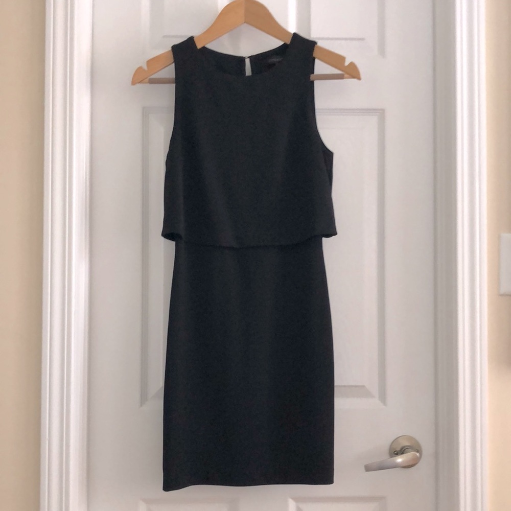 Black dynamite mini dress
